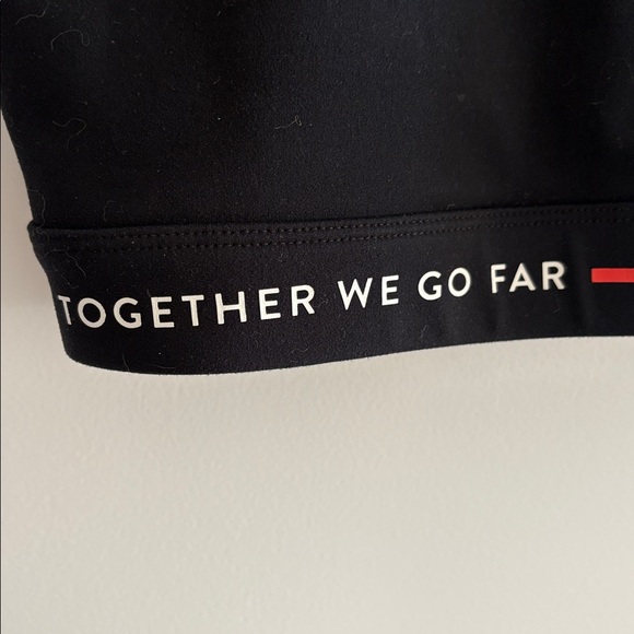 Peloton Black Racerback Sports Bra - Picture 5 of 6